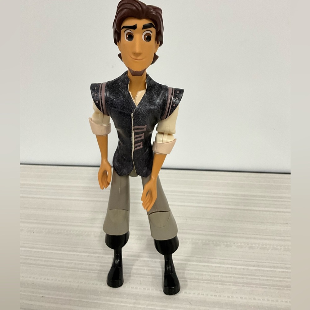 Flynn Rider Eugene Doll Tangled Repunzel 9” Articulated Poseable Hasbro